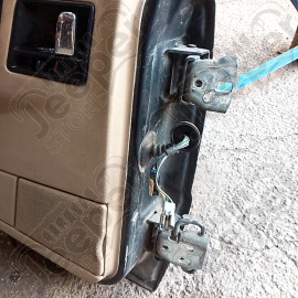 Occasion : Porte arrière gauche avec peinture RAPTOR noire pour Jeep Grand Cherokee ZJ, ZG
