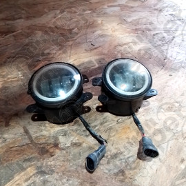 Occasion : Lot de 2 phares antibrouillard avant LED pour Jeep Wrangler JK