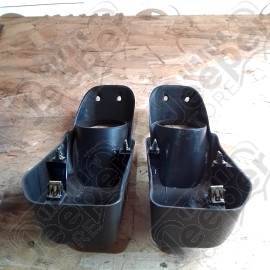 Occasion : Lot de 2 embouts pour pare chocs avant acier version Rubicon 10th anniversary pour Jeep Wrangler JK