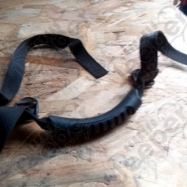 Occasion : Lot de 3 poignées + 2 anneaux pour arceaux pour Jeep JL, JK, TJ, YJ, CJ8, CJ7, CJ6