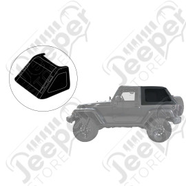 Partie 2/2 FASTBACK - Bâche JK Fastback Windows U2 SUNTOP, couleur Black Diamond, pour Wrangler JK 2 portes