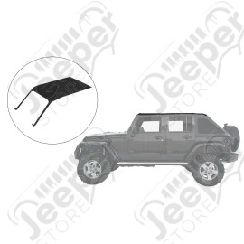 Partie 1/2 TOP - Bâche JK Top U4 SUNTOP couleur Deep Sand (sable) - Jeep Wrangler JK 4 portes - JKTTDS4