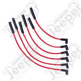 Kit jeu de fils de bougie pour allumeur HEI pour moteur 4.2L 6 cylindres à carburateur pour Jeep CJ5, CJ6, CJ7, CJ8 et Wrangler YJ