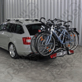 Porte vélos pour 3 vélos, extensible à 4 vélos pour tous véhicules Jeep*