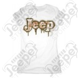 Tee-shirt femme "Muddy Spraypainted" taille S