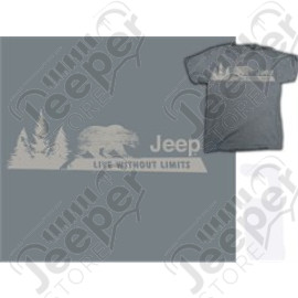 Tee-shirt Jeep "Live without limits" pour enfant, taille L