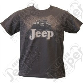 Tee-shirt Jeep "Mud Flying Jeep" pour enfant, taille L