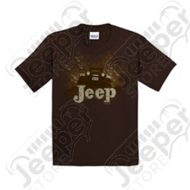 Tee-shirt Jeep "Mud Flying Jeep" pour enfant, taille S