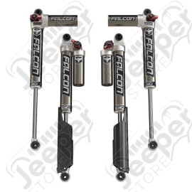 Kit de 4 amortisseurs Teraflex Falcon SP2 3.3 réglables (1.5" à 2.5" de réhausse) - Jeep Wrangler JK Unlimited (4 portes)