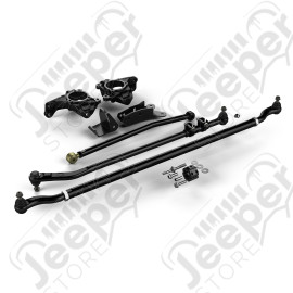 Kit complet Teraflex : 2 barres de direction HD, barre Panhard avant HD et 2 fusées HD pour Dana 30 ou Dana 44 - Jeep Wrangler JK - 4391000