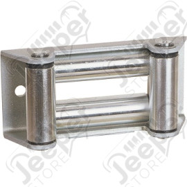 Écubier à rouleaux en acier pour câble acier (210mm x 19mm) - WA-0510