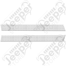 Kit de protections de bas de caisse (en alu) pour Jeep Wrangler YJ