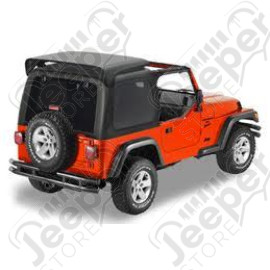 Hard Top Fast Back, Targa (2 parties) Jeep Wrangler YJ