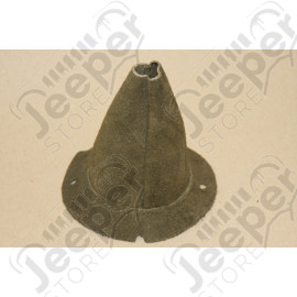 Soufflet cache poussiere de levier de vitesses en cuir Jeep MB, GPW, M201