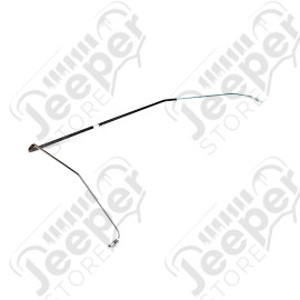 Tube rigide frein, (conduite maître cylindre pont arrière) Jeep Willys MB, GPW, M38, M38-A1, M201, CJ2A