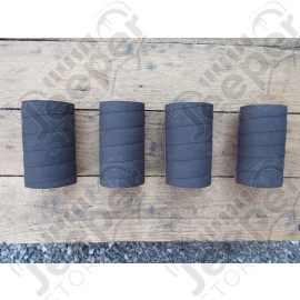 Kit de 4 durites d'eau + 8 colliers - Jeep Willys MB, Hotchkiss M201, Ford GPW - WOA592K / WO52226