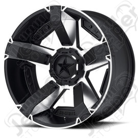 Jante aluminium KMC XD811 Machined 8x17 / 5x127 / ET: +10 - XD81178050510 - Jante Alu 17 pouces