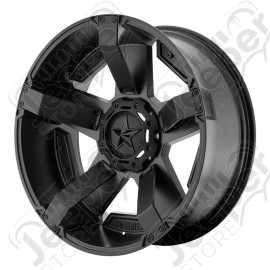 Jante alu KMC 811 (noir) 8x17 - 5x114.3 - ET: +35