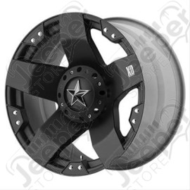 Jante aluminium noir mat RockStar XD822 Monster 2 9x18 / 5x127 / ET: 0 - Jante alu 4x4 18 pouces