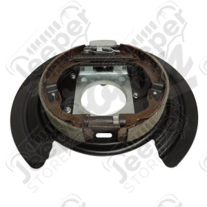 Kit frein arrière flasque et mâchoires (1 coté) pour Jeep Wrangler JK - 52125175AA / 52125175 / CR-52125175AA / 0310.25K