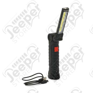 Lampe LED Baladeuse Magnétique Rechargeable – 240 Lumens pour Jeep et autres véhicules