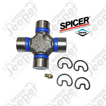Croisillon d'arbre renforcé (Marque Spicer) Jeep - Largeur: 82mm - Diamètre: 27mm - 8126614SP