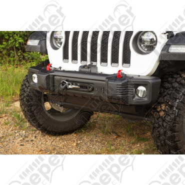 Pare chocs avant Spartacus court pour Jeep Wrangler JL et Wrangler JL Unlimited