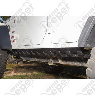 Kit de protections de bas de caisse en polycarbonate Jeep Wrangler JL Unlimited 