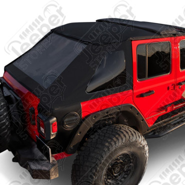 13861.35 - Bâche complète "Voyager" Couleur : Black Diamond - Jeep Wrangler JK Unlimited (4 portes)