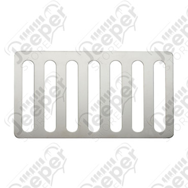 Grille d'aération capot moteur acier inox - Jeep Wrangler JK - 1516.23 / 30583