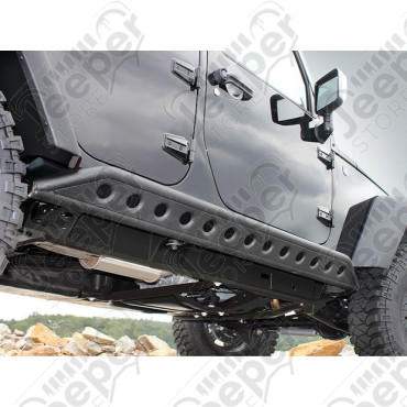Kit de protections noir pour Jeep Wrangler JK Unlimited (la paire) (JK 4 portes)