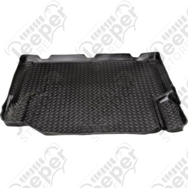 Tapis de coffre plastique noir préformé - Jeep Wrangler JK Unlimited (4 portes)