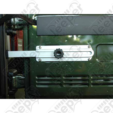 Arrêt de porte en aluminium pour hayon de coffre Jeep Wrangler YJ, TJ, JK