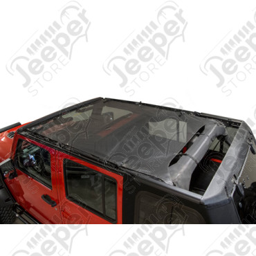Bikini Safari Mesh couleur: Black Diamond Jeep Wrangler JK Unlimited (4 portes) 
