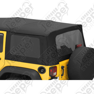 Kit de 3 fenêtres teintées - Couleur: Black Diamond - Wrangler JK Unlimited (4 portes) - 58130-35