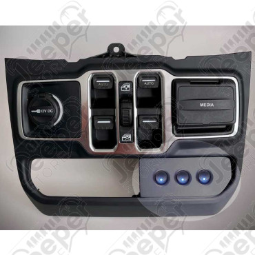Kit de 3 boutons pour bas de tableau de bord - Jeep Wrangler JL