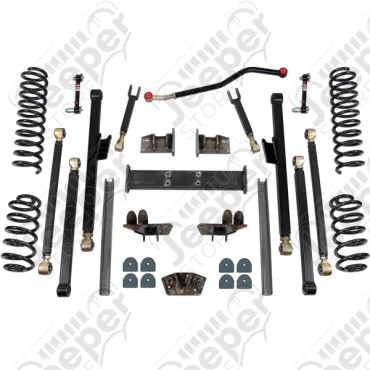 Kit réhausse Long Arm Clayton Off Road +4.5" (+11.43cm) pour Jeep Grand Cherokee WJ, WG