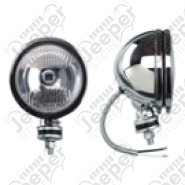 Phare halogène lampe portée rond en acier/Inox (diamètre: 6" - 15.24cm) 100W / 12V - JF615INOX