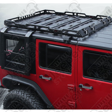 Galerie de toit - Jeep Wrangler JK Unlimited (4 portes) - OFJKRRS132