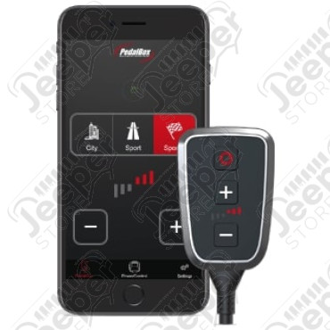 Boitier Additionnel Pedal Booster by PEDALBOX+ Bluetooth - Jeep Wrangler JL