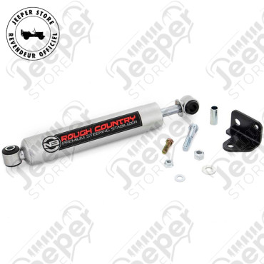 Amortisseur de direction renforcé Rough Country Jeep Wrangler JK