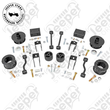 Kit de 4 cales de réhausse +2.5" (+6.35cm) - Jeep Wrangler JL - RCK67700 / K3535RC / 67700 / RC67700
