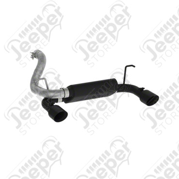 Silencieux échappement double sortie noir à embout ROND - Moteur Jeep Wrangler JL (2 et 4 portes) - S5529BLK / MBRPS5529BLK / PER-90089