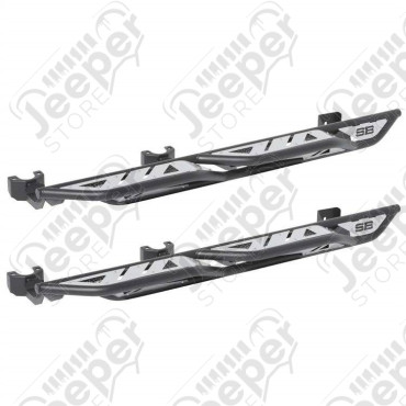 Kit de marchepieds Apollo Smittybilt - Jeep Wrangler JK Unlimited (4 portes) - SB76734