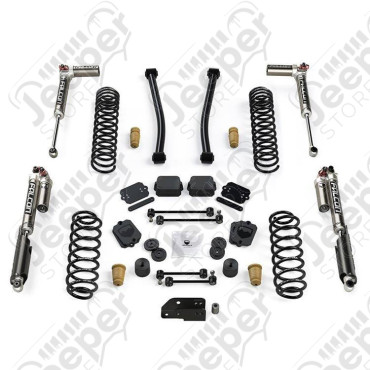 Kit réhausse de suspension 2.5" Teraflex Sport ST2 avec amortisseurs Falcom 3.3 Jeep Wrangler JL Unlimited (4 portes)