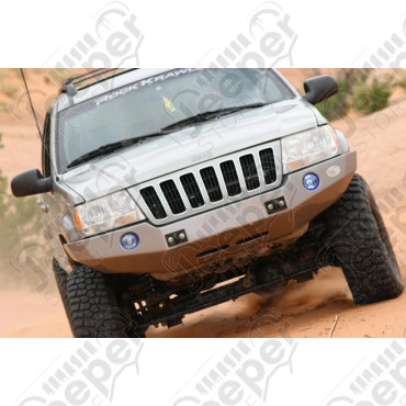 Pare chocs avant Ice Land Offroad en polyester Jeep Grand Cherokee WJ, WG 