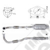 Pot catalytique d'échappement 2.5L CRD moteur VM pour Jeep Cherokee Liberty KJ