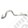 Coude de tube de sortie de silencieux d'échappement pour 2.5L, 4.2L et 4.0L Jeep Wrangler YJ