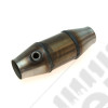 Pot catalytique universel 100 CPSI - Euro 3 (diamètre: 63.5mm / 2.50") avec trou pour la sonde