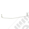 Durite de frein acier gauche sur pont (court) YJ, TJ, XJ, ZJ (diametre: 3/16 = 4.8mm)